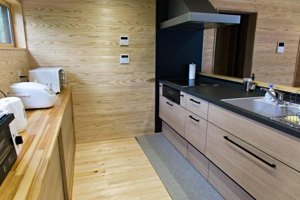 Hinoki No Ie - Cottage With Natural Hot Spring In A Cypress Bathtub Shika Extérieur photo
