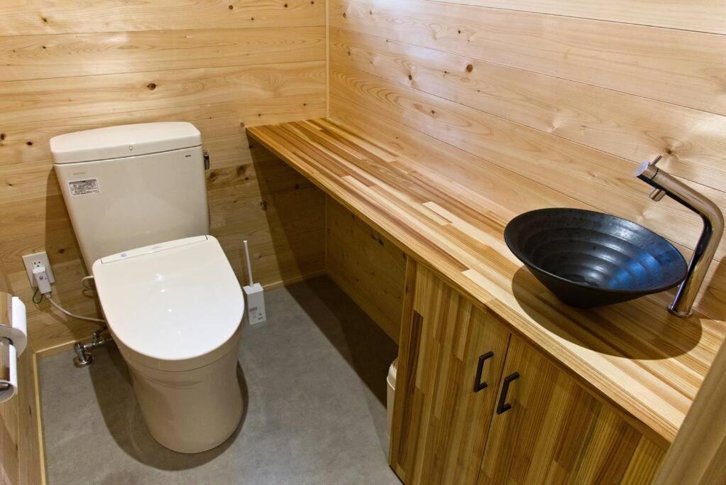 Hinoki No Ie - Cottage With Natural Hot Spring In A Cypress Bathtub Shika Extérieur photo